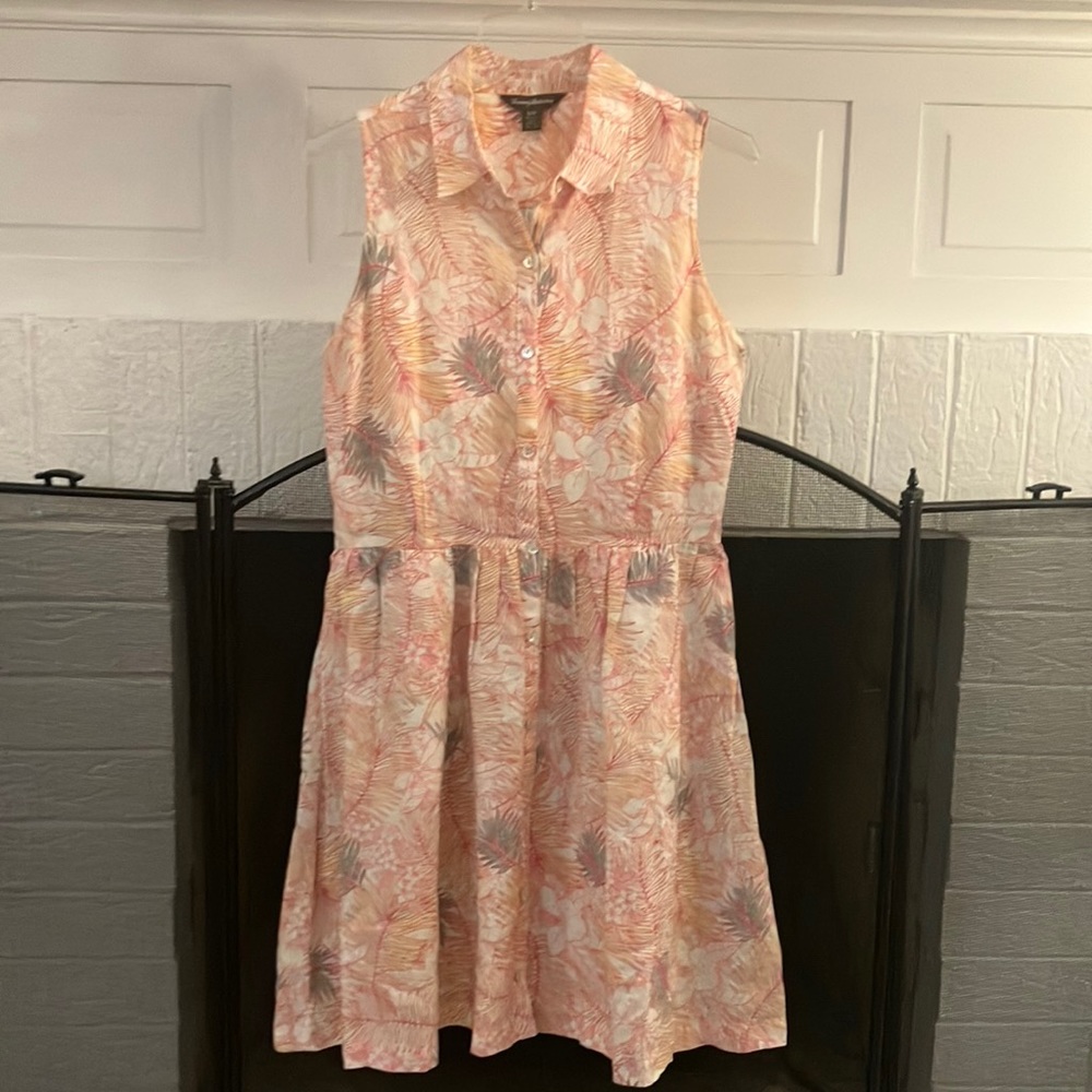 Tommy Bahama Small Petite linen dress
